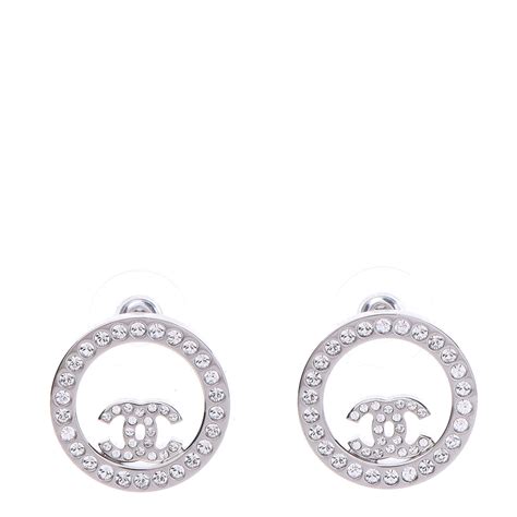 round chanel earrings|Chanel earrings afterpay.